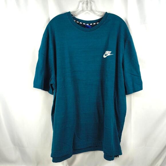 Nike Blue Tag 3XL T-Shirt Single Stitch Advance Knit - Picture 1 of 8